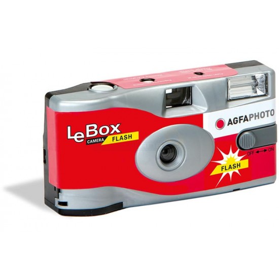 AgfaPhoto LeBox Flash Disposable Film Camera [27 Exp]