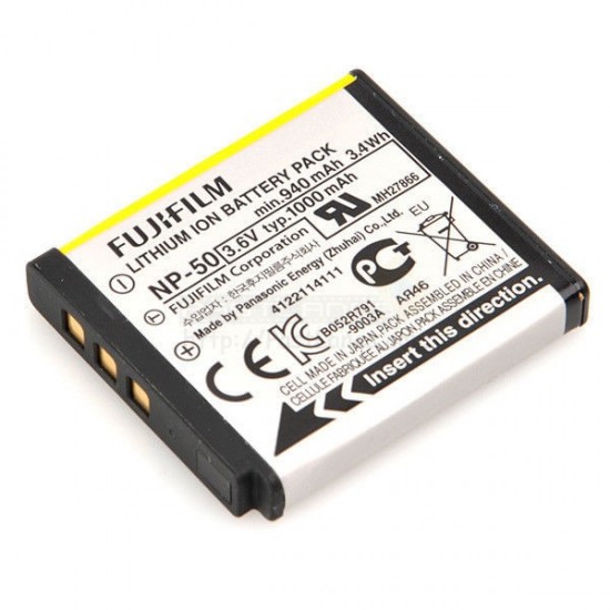 NP-50 Compatible Battery For Instax SQUARE SQ10, Instax Share SP-3 Printer