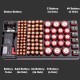 Battery Storage Organizer Box With Battery Tester For AA, AAA, C, D, 9V and Button Batteries