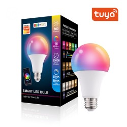 Tuya 10W RGB + CCT Bluetooth Smart Light Bulb