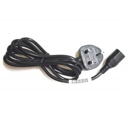 Longwell UK Plug Power Cable (3 Flat Pins)