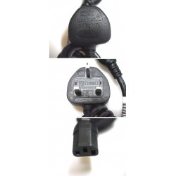 Longwell UK Plug Power Cable (3 Flat Pins)