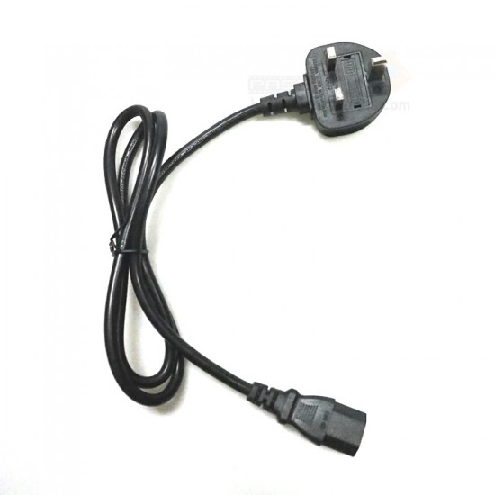 UK Plug Power Cable (3 Flat Pins)