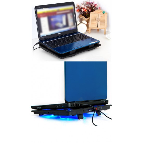 Laptop Cooling Pad [5 Fans]