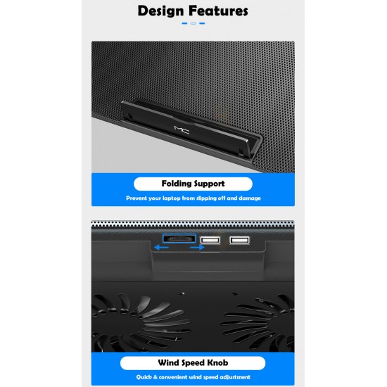 MC Laptop Adjustable Cooling Pad