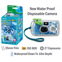 Fujifilm New Waterproof Disposable Film Camera [27 Exp]