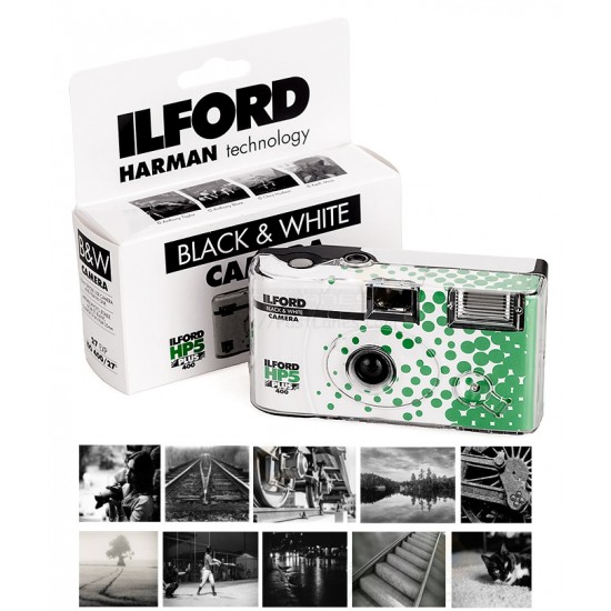 Harman Ilford HP5 Plus Disposable Film Camera [B&W 27 Exp]