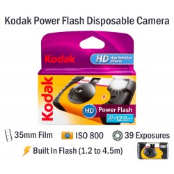Kodak Power Flash Disposable Film Camera [39 Exp]