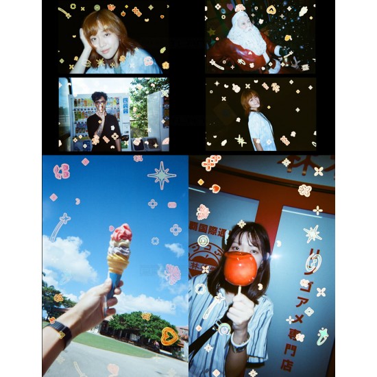 Reto Retocolor Bling-Bling Disposable Camera With Pre-Exposed Patterns [27 Exp]