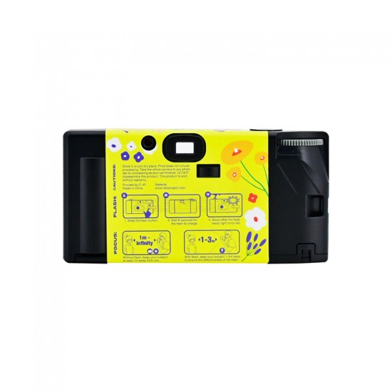 Reto Retocolor Blossom Disposable Camera With Pre-Exposed Patterns [27 Exp]