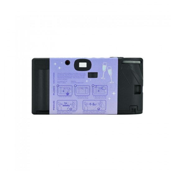 Reto Retocolor Cheers Disposable Camera With Pre-Exposed Patterns [27 Exp]