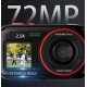 Dual Screen 72MP Digital Camera