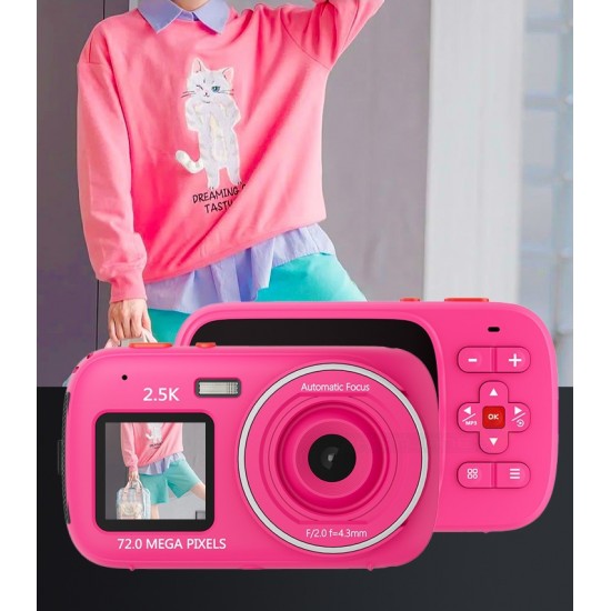 Dual Screen 72MP Digital Camera