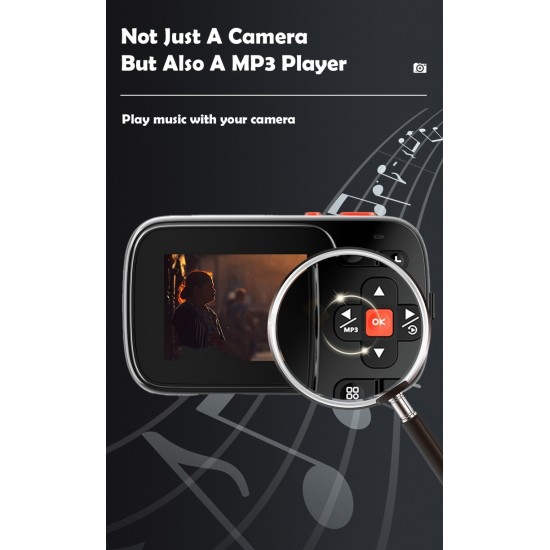 Dual Screen 72MP Digital Camera