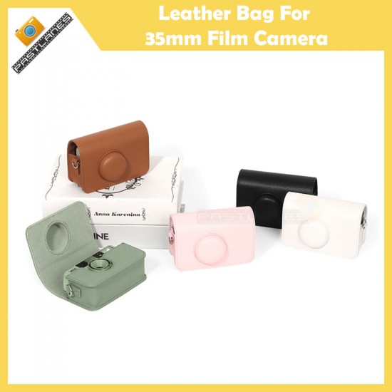 Leather Bag For 35mm Film Camera Kodak M35, M38, H35, H35N, F8, F9, 501F