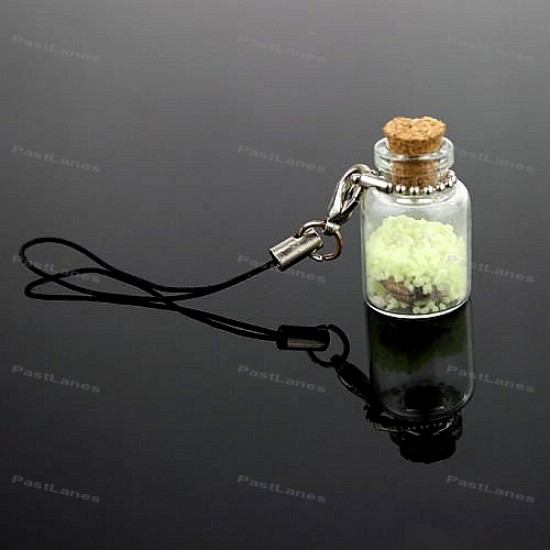 Glowing Star Sand Seashell Wishing Bottle