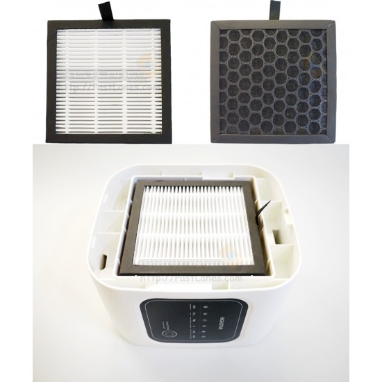 HEPA With Activated Charcoal Air Filter Replacement For Highstar Air Purifier