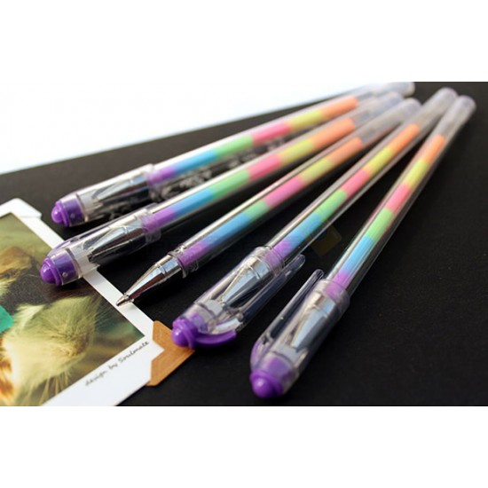 Colorful Rainbow Pen