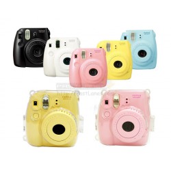 Instax Mini 8, Mini 8+, Mini 9 Crystal Clear Transparent Case