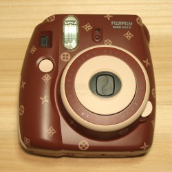 Instax Mini 8 Camera (Mixed Brown Pattern)