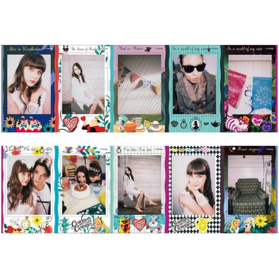 Fujifilm Instax Mini Film (Alice In Wonderland Curiouser And Curiouser)