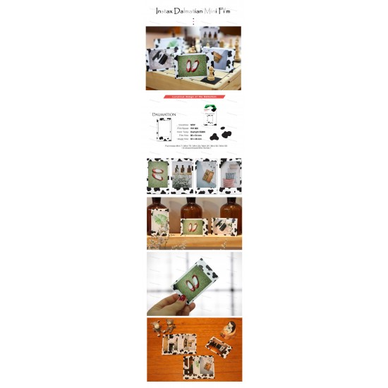 Fujifilm Instax Mini Film (Dalmatian)