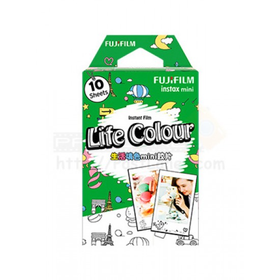 Fujifilm Instax Mini Film (Life Colour)