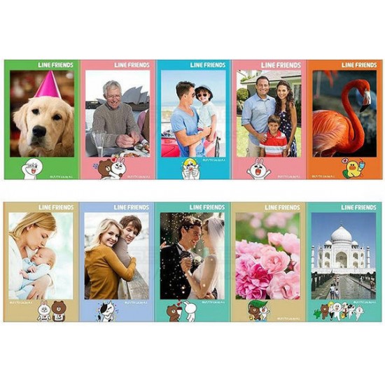 Fujifilm Instax Mini Film (Line Romantic)