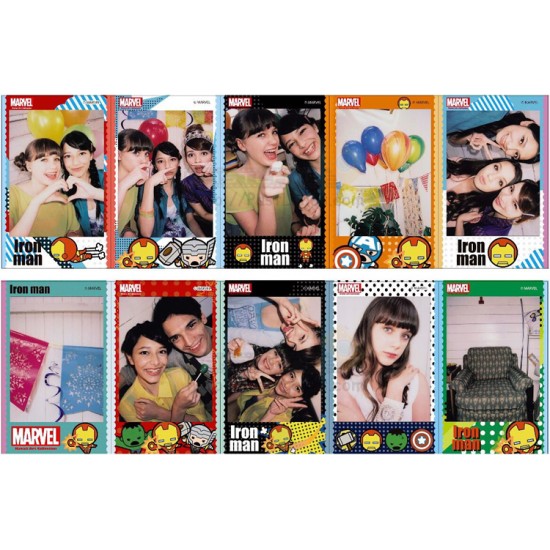 Fujifilm Instax Mini Film (Marvel Kawaii Art Collection)