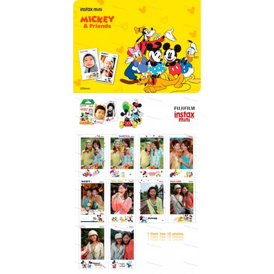Fujifilm Instax Mini Film (Mickey & Friends)
