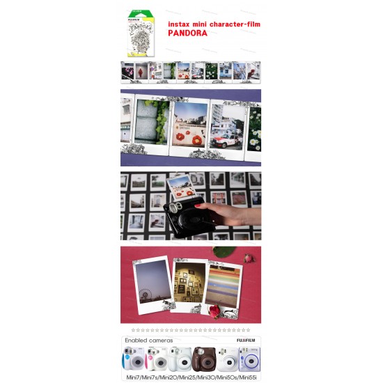 Fujifilm Instax Mini Film (Pandora)