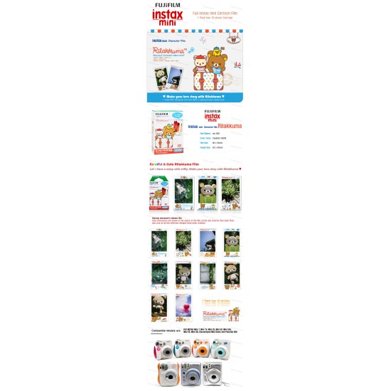 Fujifilm Instax Mini Film (Rilakkuma)