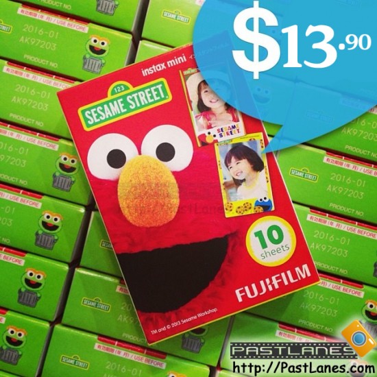 Fujifilm Instax Mini Film (Sesame Street) Elmo