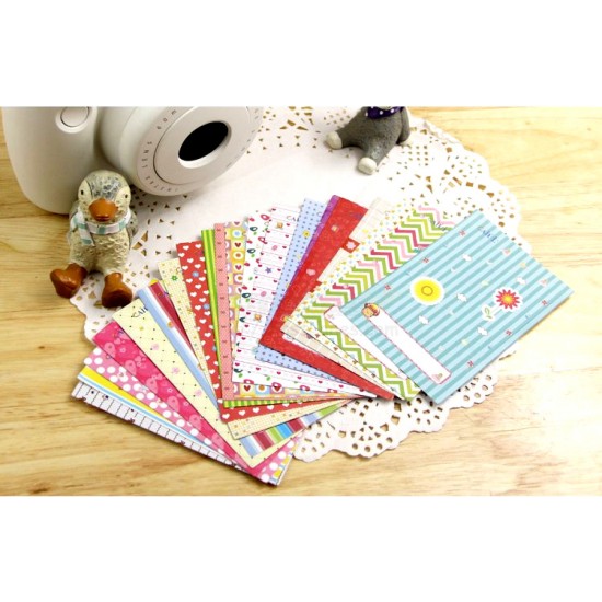 Instax Film Skin Sticker (Flower Memo) [Mini Film]