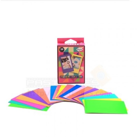 Instax Film Skin Sticker (Fluorescent Colours) [Mini Film]