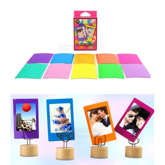 Instax Film Skin Sticker (Fluorescent Colours) [Mini Film]