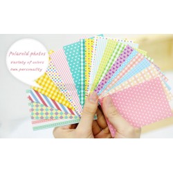 Instax Film Skin Sticker (Pastel Color Pattern) [Mini Film]