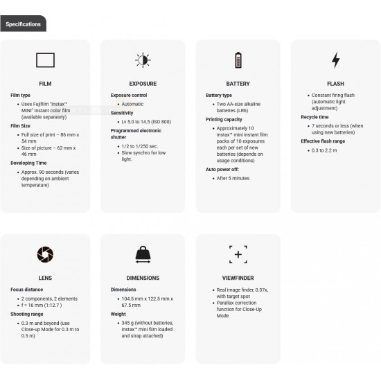 Instax Mini 41 Instant Camera