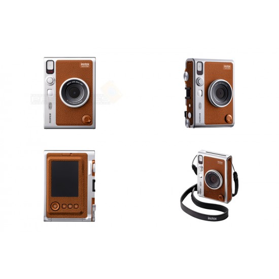 Instax Mini Evo Hybrid Digital Instant Camera (Gentle Rose)