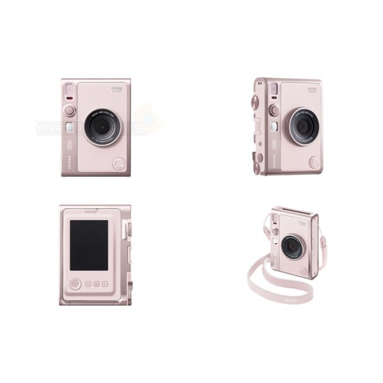 Instax Mini Evo Hybrid Digital Instant Camera (Gentle Rose)