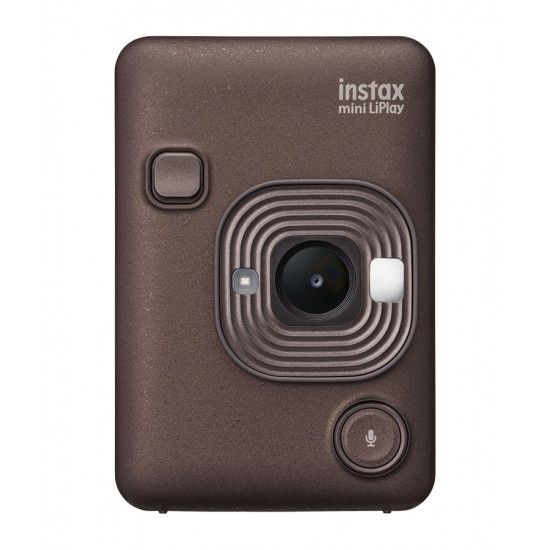 Instax LiPlay Hybrid Camera & Smartphone Photo Printer (Deep Bronze)