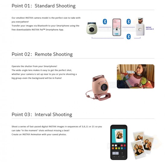 Fujifilm Instax Pal Digital Camera