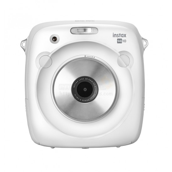 Fujifilm Instax SQUARE SQ10 Hybrid Instant Camera (White)