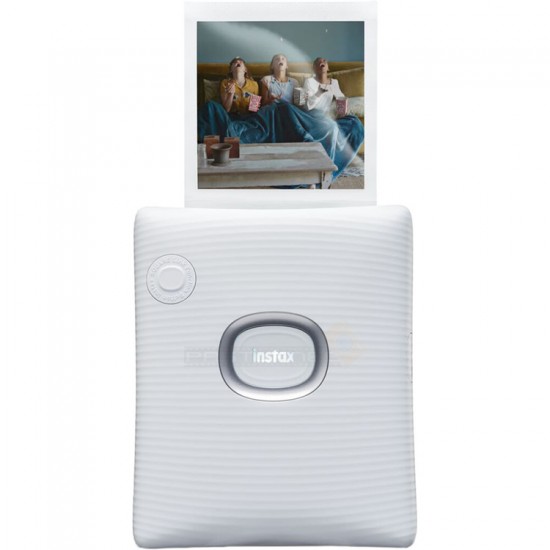 Instax Square Link Smartphone Photo Printer (Ash White)