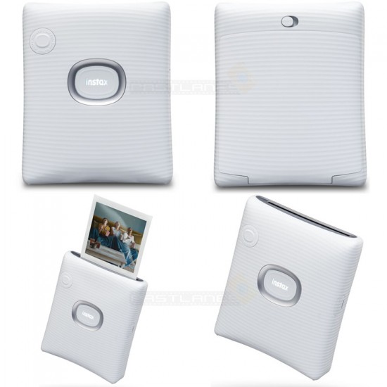 Instax Square Link Smartphone Photo Printer (Ash White)
