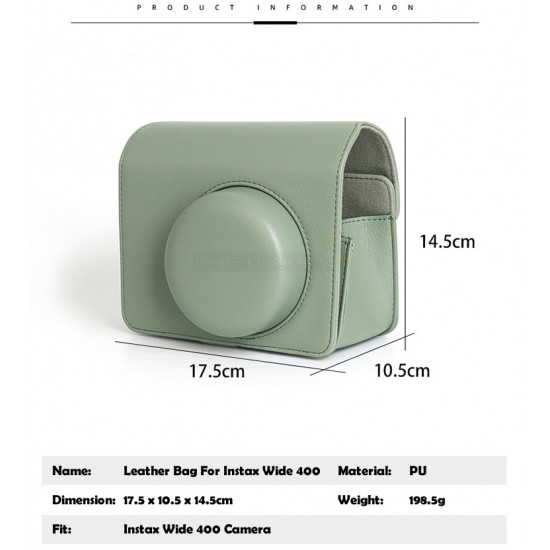 Leather Bag For Instax Wide 400