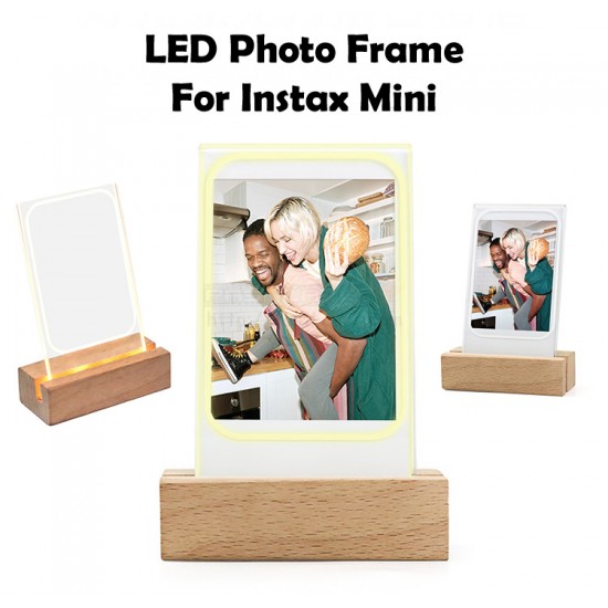 LED Photo Frame Stand For Instax Mini Film