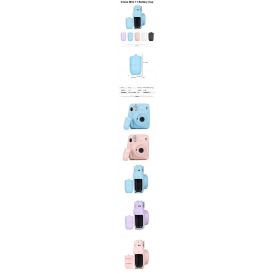 Instax Mini 11 Replacement Battery Cover Cap