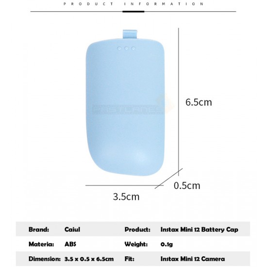Instax Mini 12 Replacement Battery Cover Cap