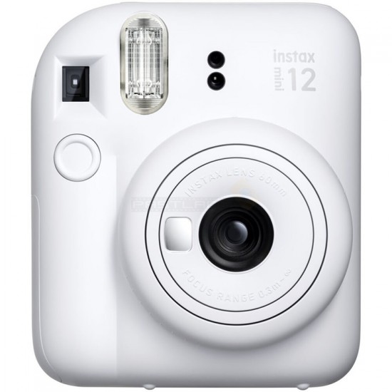 Fujifilm Instax Mini 12 Camera (Clay White)